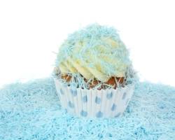 Sprinkles wafer paper Blue