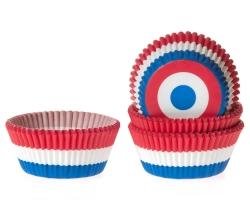 Baking cup Dutch flag 50x33mm