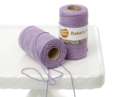 Bakers Twine Baby pink and -blue - ca. 20 metres
