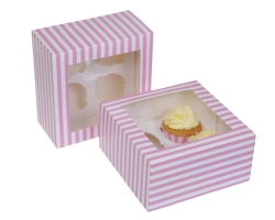 4 cupcakebox Circus - 2 pcs in retailpck