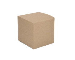 ECO-LINE 1 cupcakebox KRAFT NO WINDOW Box: FSC, recycled, Compostable: