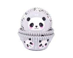baking cups Panda 50x33mm