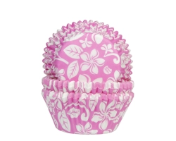 Baking cups Aloha pink  50x33mm