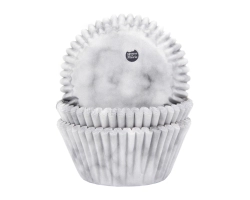 baking cups Marble 50x33mm