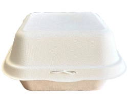 ECO Bentocake of hamburger doosje van suikerriet