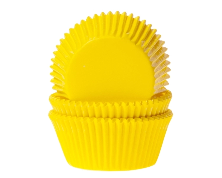 Baking case yellow 50x33 mm