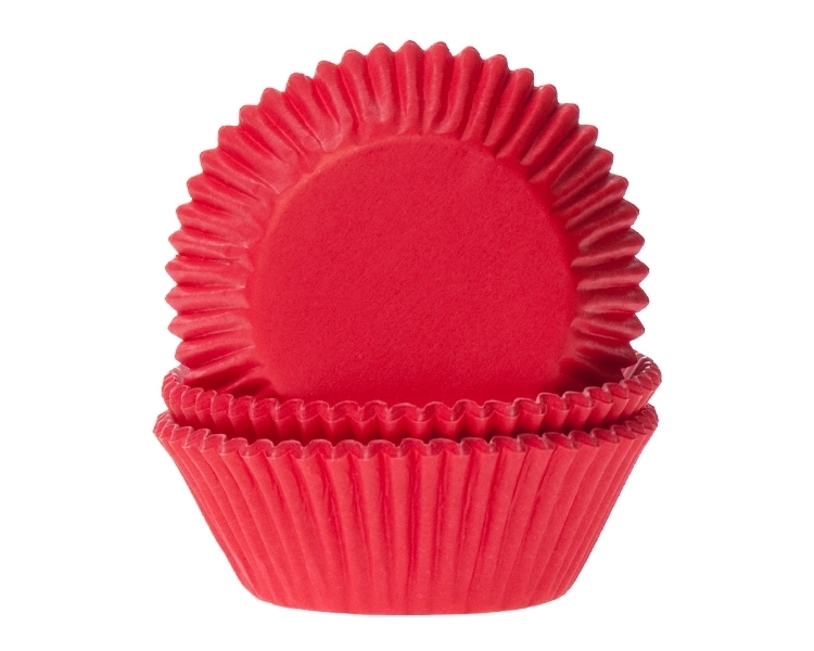 Cupcake liner Red velvet 50x33 mm