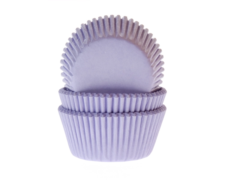 Cupcake liner Lilac 50x33 mm