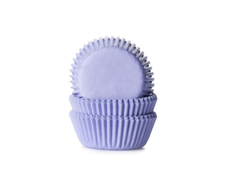 MINI cupcake liner solid lilac