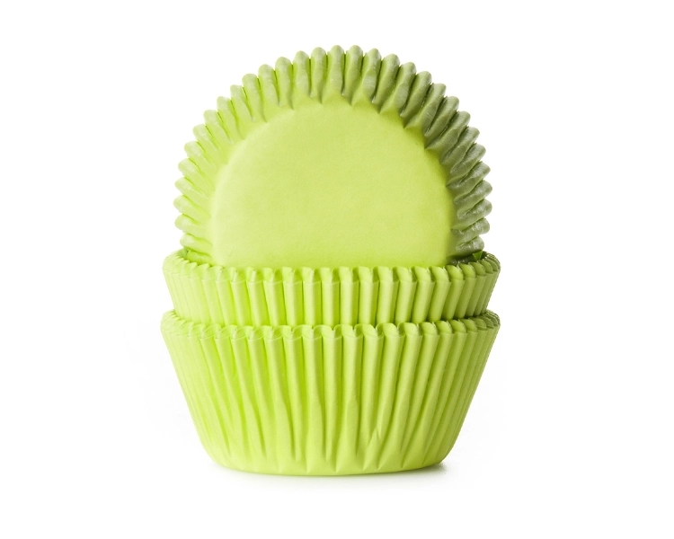 Cupcake Liner Lime green 50x33 mm