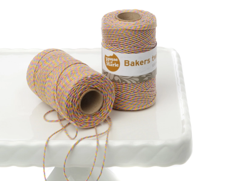 Bakers twine Candy Cane - ca. 20 metres