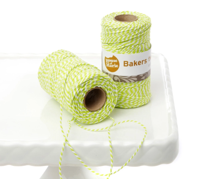 Bakers twine Lime - ca. 20 metres