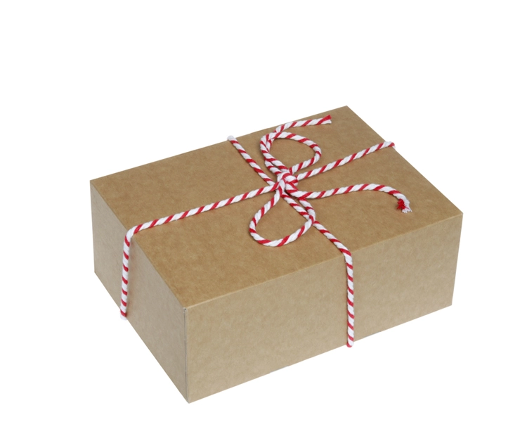 ECO LINE 6 cupcakebox KRAFT paper , FSC, recycled and Compostable paper