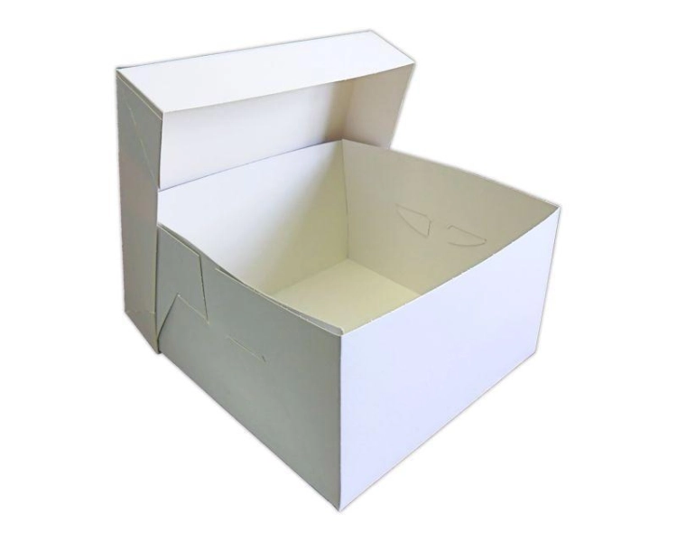 Wedding cakebox heigh, base and lid -20x20x15cm