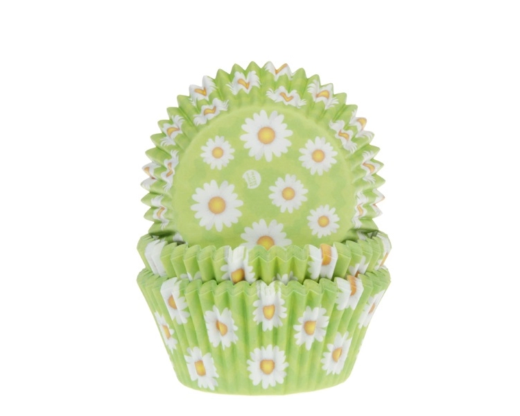 Baking cup Daisy  50x33mm
