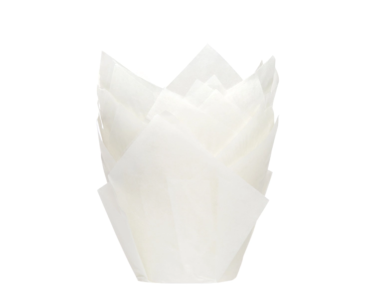 Muffin tulip white