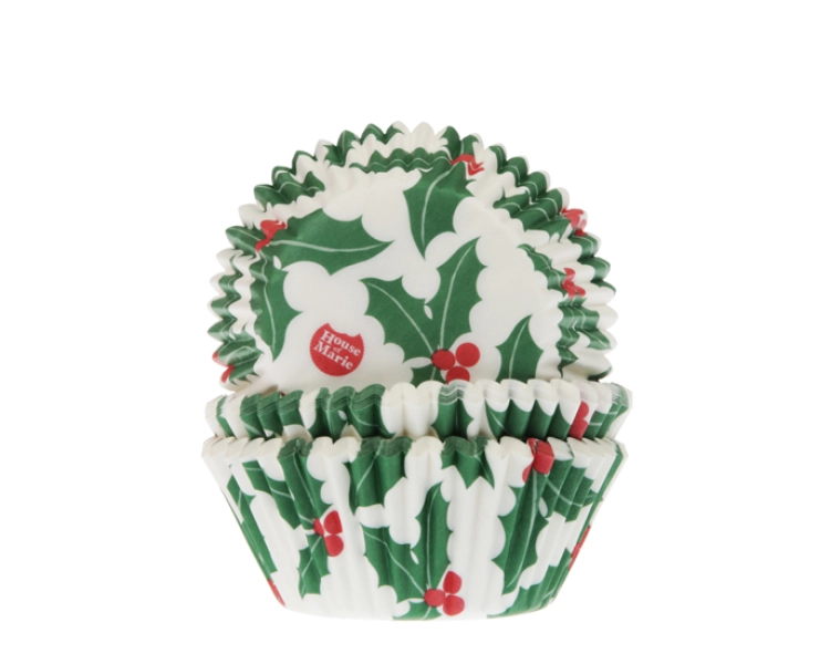 Baking cases Holly 50x33mm