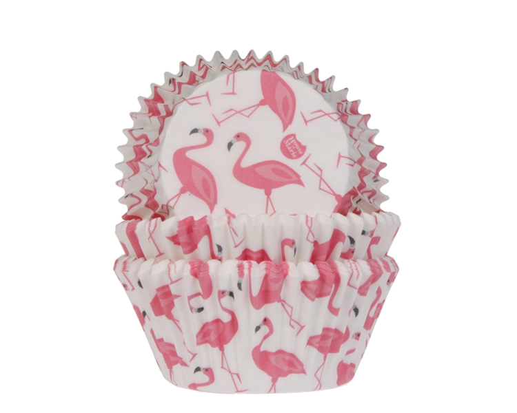 baking cups Flamingo 50x33 mm