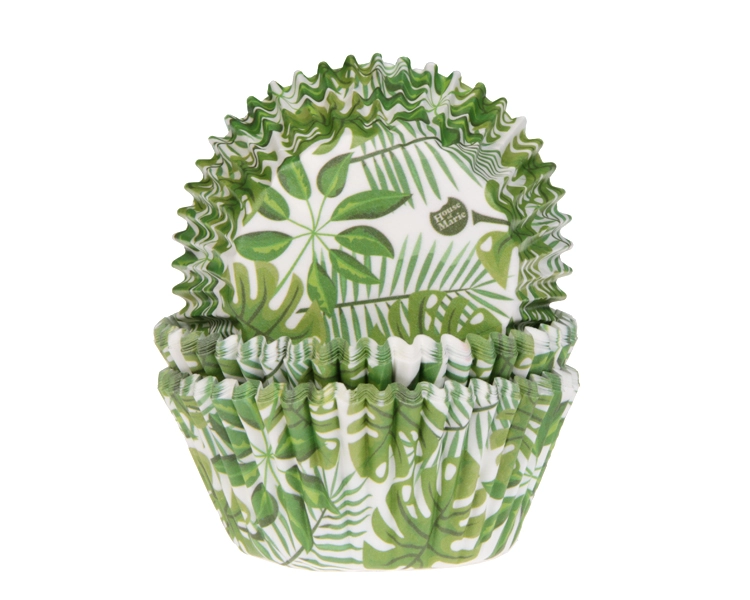 Baking cups Leaves 50x 33 mm