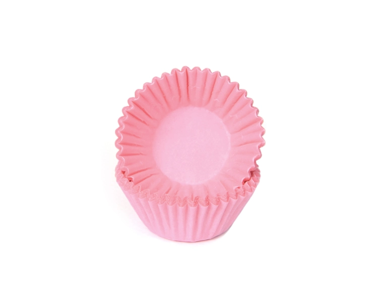 baking cups Chocolat/Petit four pastel pink 25x19mm -100 pcs