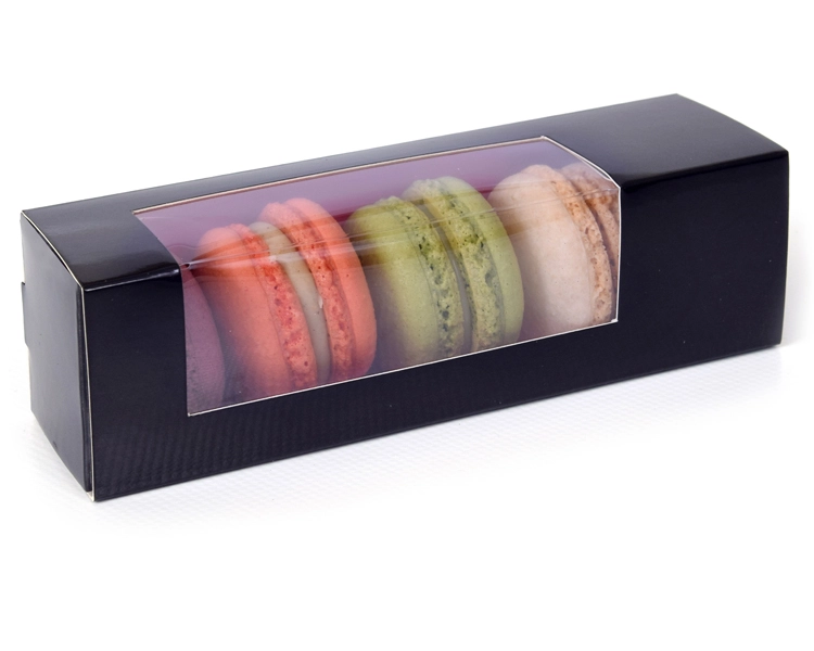 Macaronbox black/hot pink Small