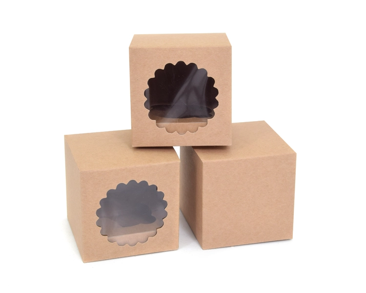 1 cupcakebox KRAFT - 3 pcs in retail pack