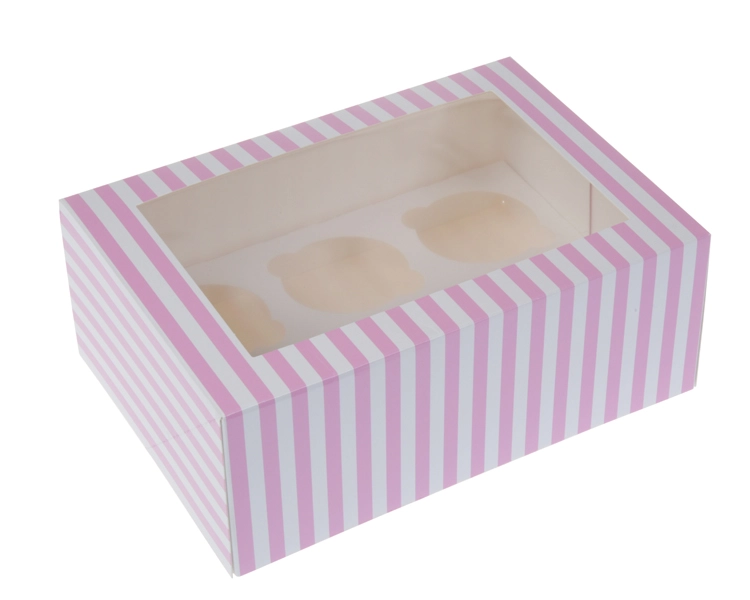 6 cupcakebox CIRCUS- 2 pcs in retailpack