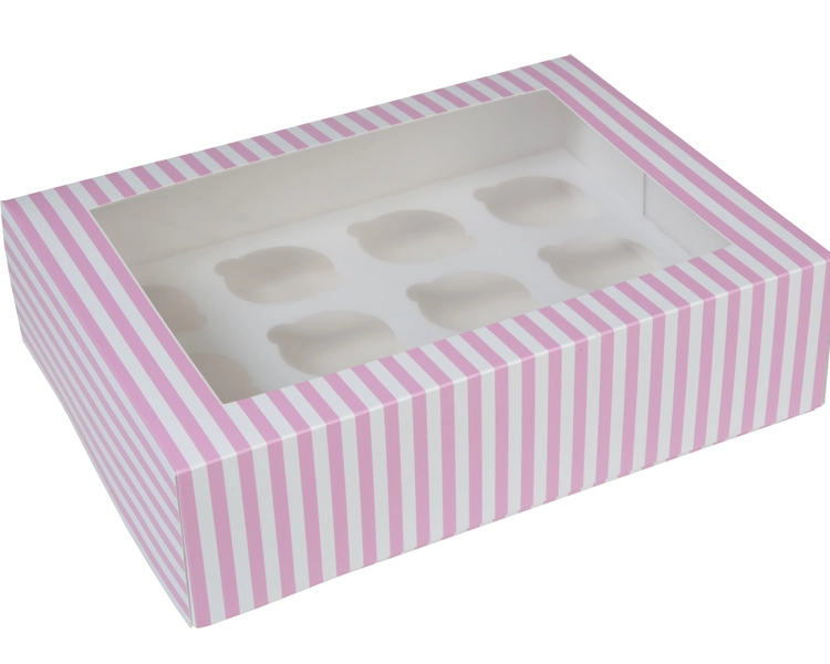 12 cupcake box CIRCUS-2 pcs in a retailpack