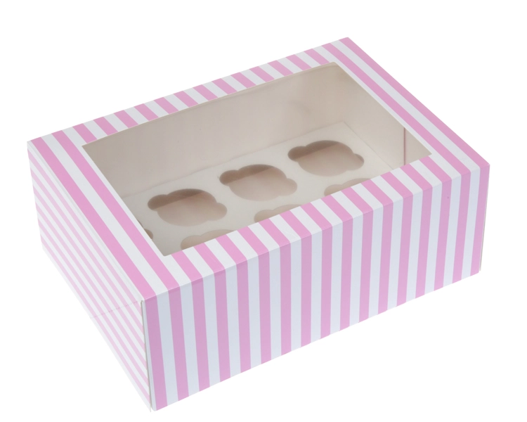 MINI 12 cupcakebox CIRCUS- 2 pcs in retailpack