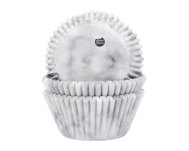 baking cups Marble 50x33mm