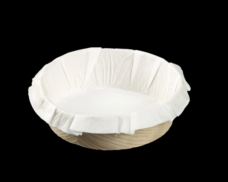 Baking circle wood with baking paper 10.5cm- 4 pcs